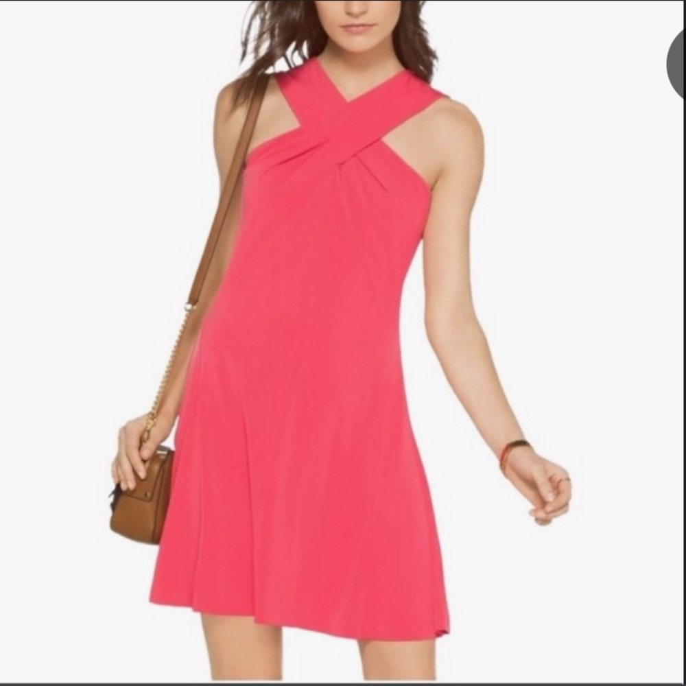 NWT Michael Kors size S “sangria” casual tank dress